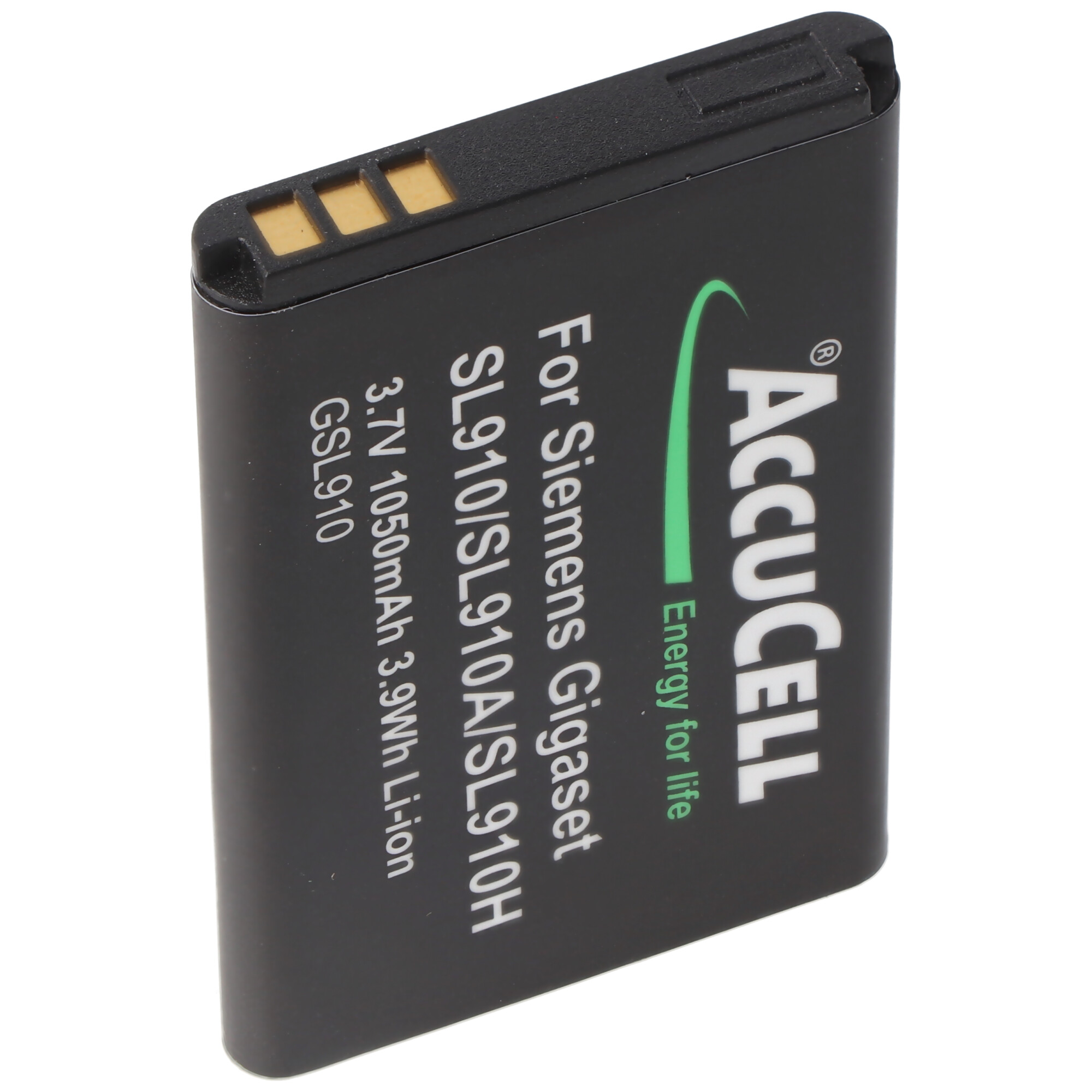 V30145-K1310K-X447 Ekstra batteri fra AccuCell passer til Siemens Gigaset SL910 | V30145-K1310K-X447 | | Batteri til telefon DECT | Genopladelige batterier |