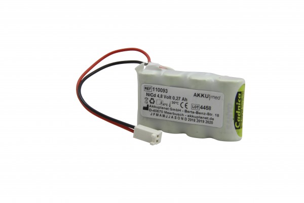 NC-batteri egnet til Air Shield Jaundice Meter 101 CE-kompatibel