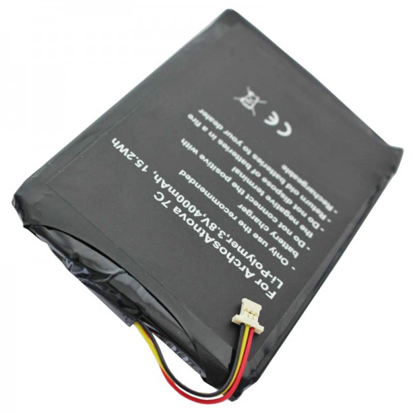 Batteri passer til Archos Arnova 7C Tablet Batteri Arnova 7C G2 batteri