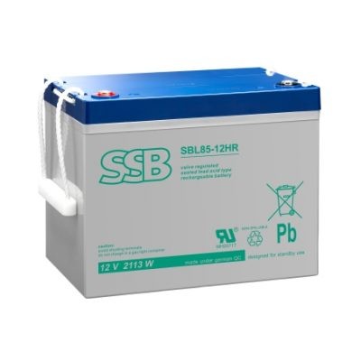 SSB blybatteri SBL 85-12HR højstrøm 12V M6