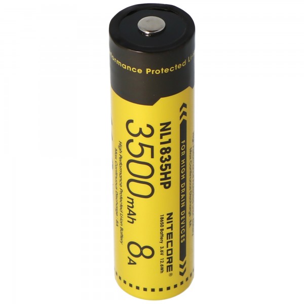 Nitecore Li-Ion batteri 18650 - 3500mAh - NL1835HP