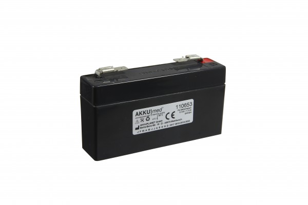 Blybatteri passer til Masimo Pulse Oximeter Rad-8 - 13454