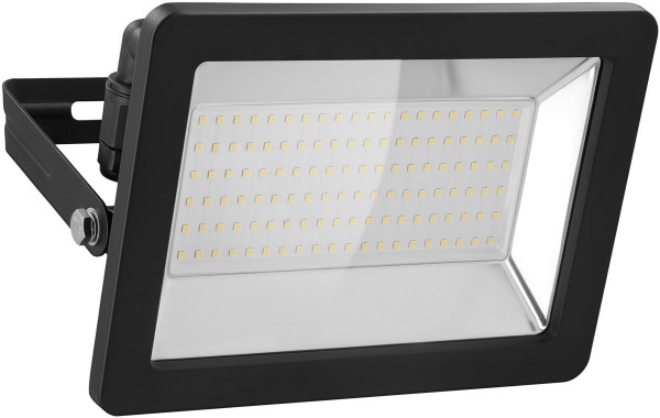 Goobay LED udendørs spotlight, 100 W - med 8500 lm, neutral hvidt lys (4000 K) og M16 kabelforskruning, velegnet til udendørs brug (IP65)