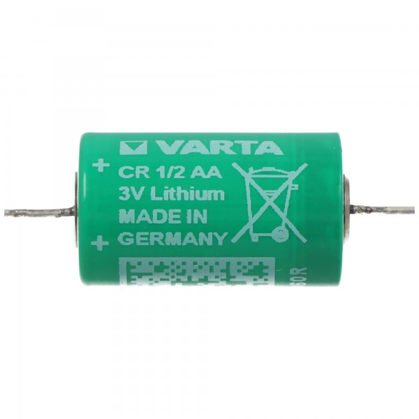 Varta CR1 / 2AA lithiumbatteri 6127 med aksial loddetråd