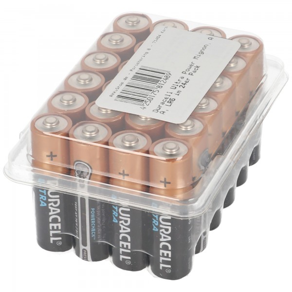 Duracell Ultra Power Mignon, AA, LR6 24-pack