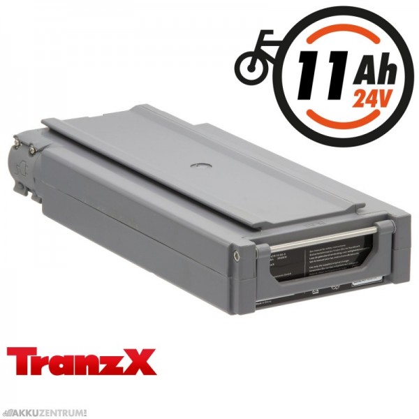 Elcykelbatteri TranzX® E-cykelbatteri BL03 24V 11Ah (ABB034C000313) - bagagebærer