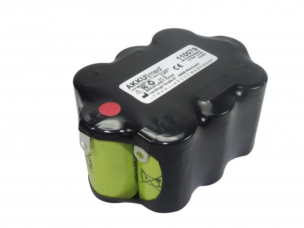 NC-batteri egnet til S & W Defibrillator Defi 2