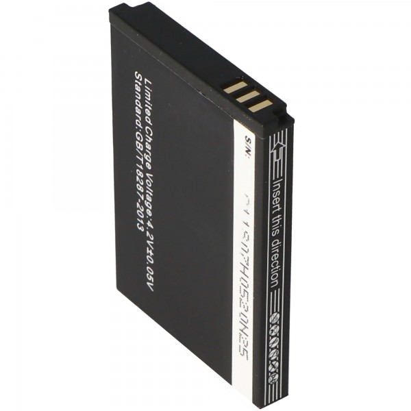 AccuCell batteri passer til mobiltelefon batteriet Swissvoice SV29 batteri 20405928