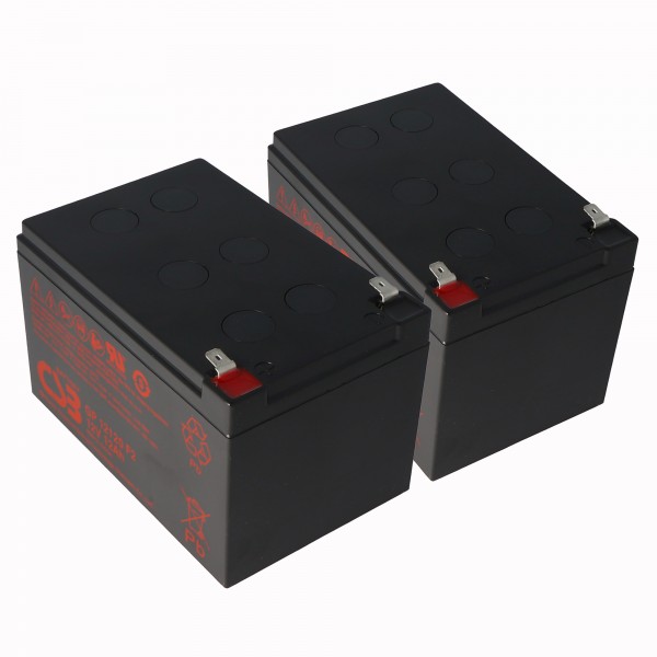 2 stk. Udskiftnings batteri passer til APC RBC6 passer til APC Smart UPS 700, 1000, 1500 og Back UPS Pro 1000 (Dimensioner (LxWxH): 151x98x94mm, Vægt: 3900 gram (3,9 kg)