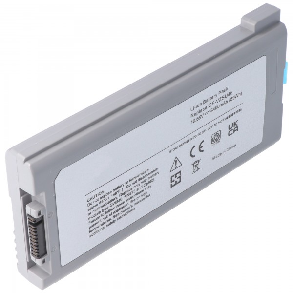 Batteri passer til Panasonic ToughBook CF53, Li-ion, 10.65V, 8400mAh, 89.5Wh