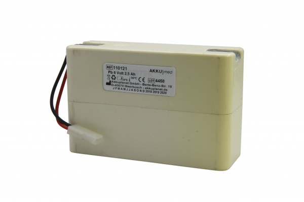 Blygelbatteri egnet til Abbott PCA Micro 4100 CE-kompatibel