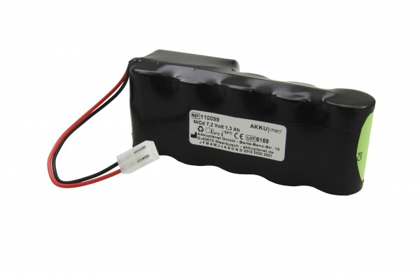 NC-batteri egnet til Sherwood Kangaroo Feedpump 224, 324 CE-kompatibel