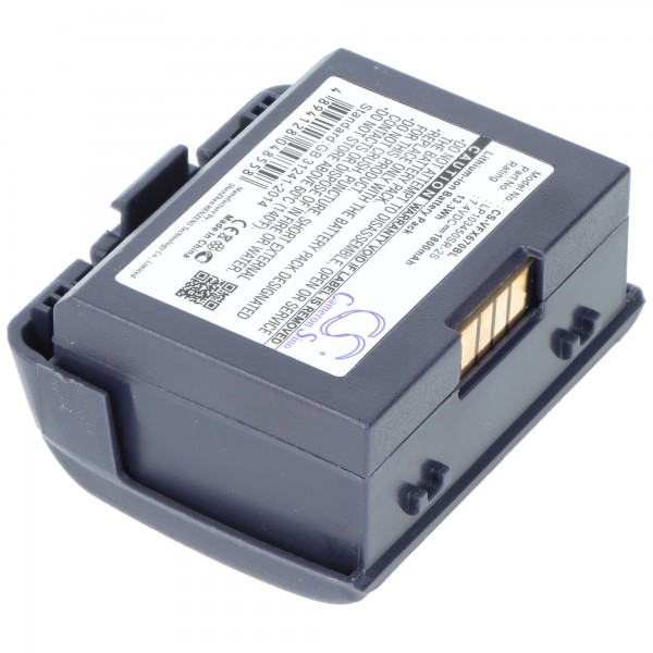 Batteri passer til Verifone VX670, VX680, VX520 batteri type 24016-01-R, LP103450SR-2S