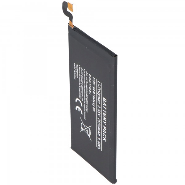 Batteri passer til Samsung Galaxy S6 EB-BG920ABE batteri 2550mAh