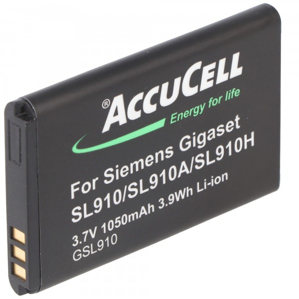 V30145-K1310K-X447 Ekstra batteri fra AccuCell passer til Siemens Gigaset SL910
