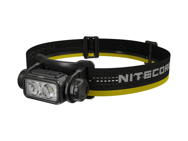 Nitecore NU40 LED-forlygte, indbygget batteri med 2600mAh, USB-C opladningsport, op til 120 timers lys, vandtæt iht. IPX68