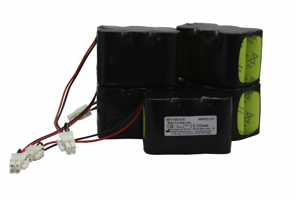 NC-batteri egnet til Braun Infusomat FM Perfusor FM - pakke med 5