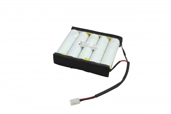 NC-batteri egnet til Physio Control Defibrillator LP6, LP7