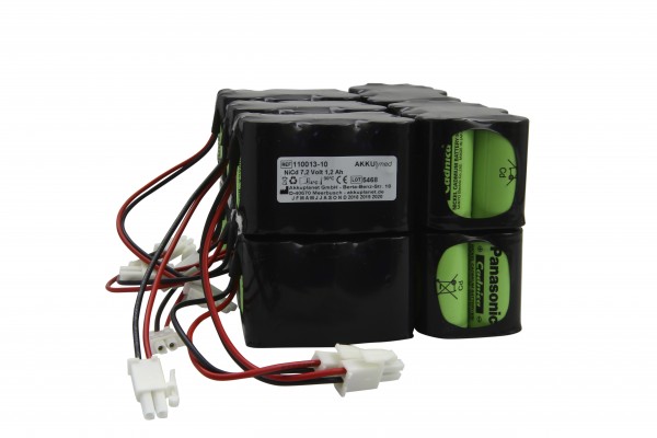NC-batteri egnet til Braun Perfusor fm (MFC) - pakke med 10