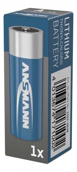 ANSMANN lithiumthionylchlorid batteri ER17500 A 3,6 volt 1522-0038