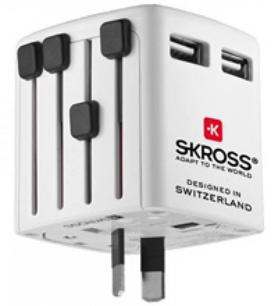 SKROSS World USB Charger Travel USB oplader 1300mA