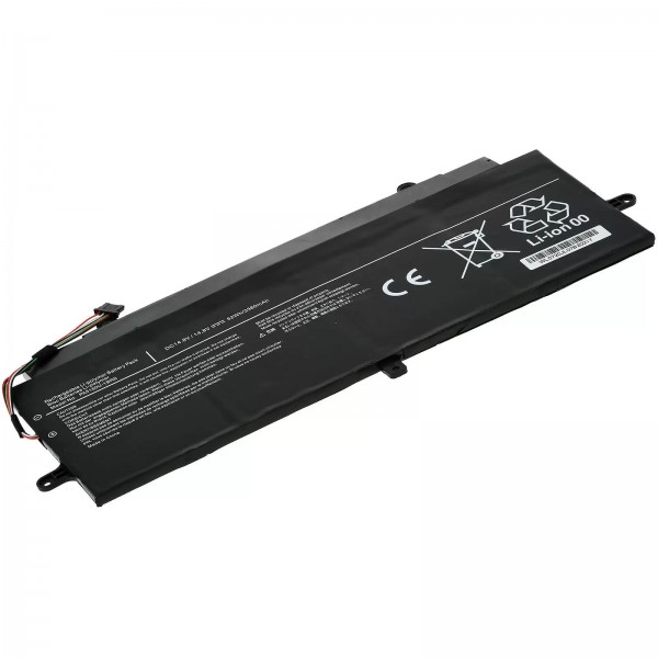 Batteri egnet til bærbar Toshiba Kirabook 13, KIRA-101, type PA5160U-1BRS osv. - 14.8V - 3500 mAh
