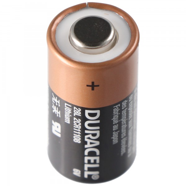 Duracell fotobatteri PX28L lithium 6V 150mAh, 2CR11108, 2CR13252, L544