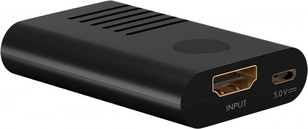 Goobay HDMI™-signalforstærker 4K @ 60 Hz - til at udvide en HDMI™-forbindelse til mere end 20 m