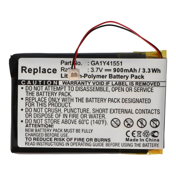 Batteri passer til Palm Tungsten E2, GA1Y41551
