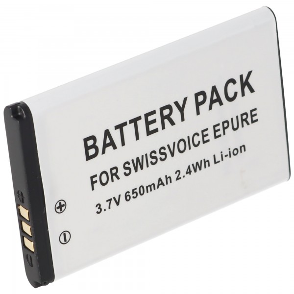 AccuCell batteri passer til Swisscom ePure, ePure fulleco DUO, 043048, 8V20405855
