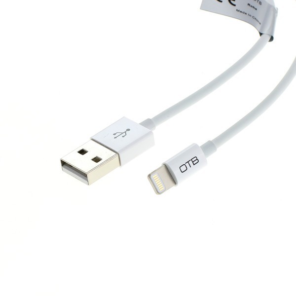 USB Sync & Charg Cable til Apple iPhone XS, XS Max, XR, &quot;Made for iOS&quot; certificeret, til alle iPhone, iPad, iPod med Lyn Connector