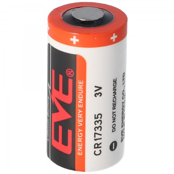 EVE CR17335 3V lithiumbatteri typisk 1500mAh