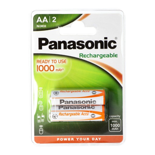 Panasonic Recharge Accu Power P6P DECT Batteri Ni-MH Mignon 1.2V 1000mAh