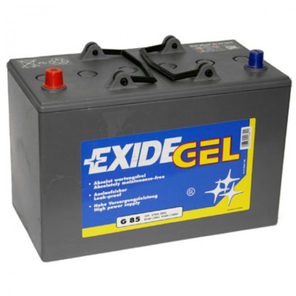 Exide Equipment Gel ES 950 (G85) Blybatteri med A-Pol 12V, 85000mAh