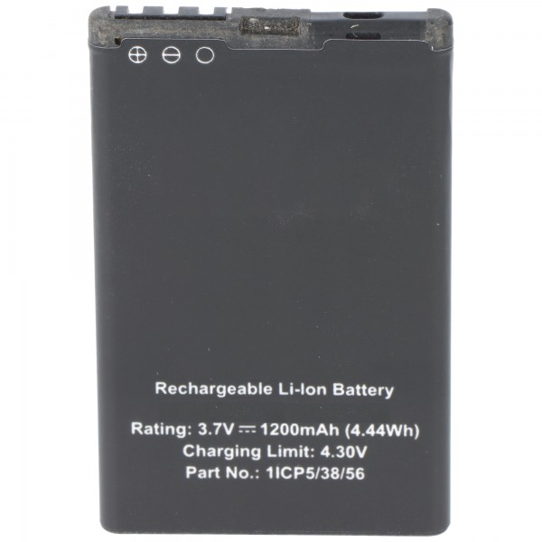 Batteri passer til mobiltelefonbatteriet Doro Primo 305 Batteri RCB305
