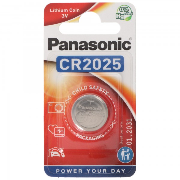 Panasonic CR2025 lithiumbatteri