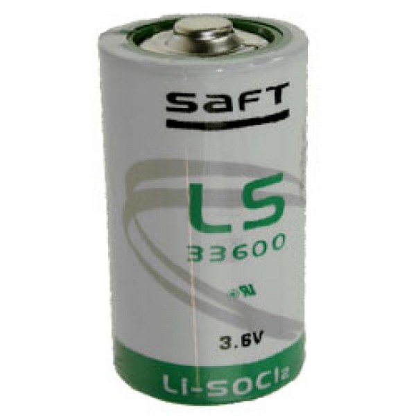 SAFT LS33600 Litiumbatteri 3.6V Primær LS 33600