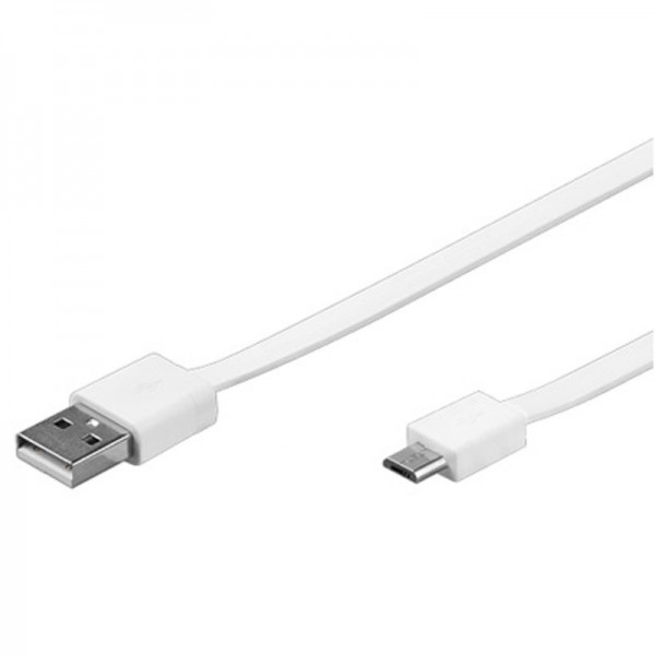 Micro USB-opladerkabel USB-A Mand til micro-USB-stik, datakabel