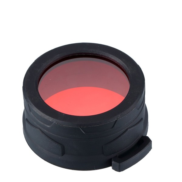 Nitecore lygter farvefilter 50 mm - rød
