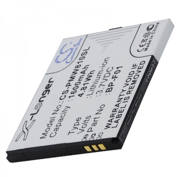 AccuCell batteri passer til batteriet Phicomm FWS610, FWS610 batteri BP-F01
