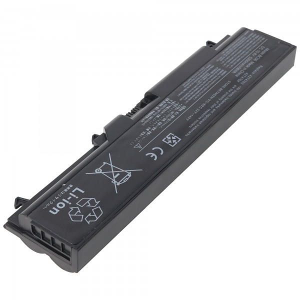 Batteri passer til Lenovo ThinkPad E40, Li-ion, 10.8V, 5200mAh, 56.2Wh, sort