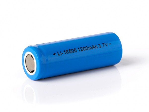 Keeppower Li-ion batteri 16500 med 1200mAh 3,7V, 49,6x16,3mm
