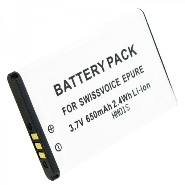 SWISSVOICE EPURE FULLECO DUO, EPURE batteri som replikabatteri