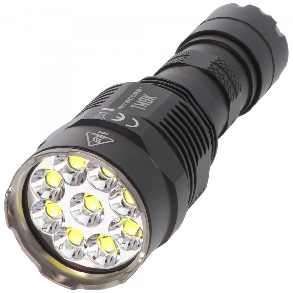 Nitecore TM9K LED lommelygte max. 9500 lumen, inklusive 21700 Li-ion med 5000 mAh