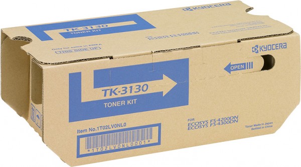 Kyocera lasertoner TK-3130 sort 25.000 sider