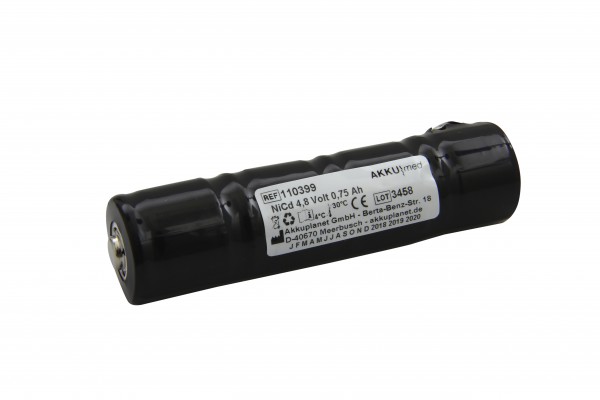 NC batteri egnet til Mentor ophthalmoscope 22-4501, 22-4505