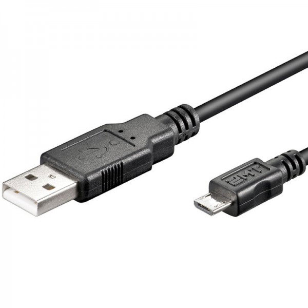 USB 2.0 Hi-Speed Cable 100cm En Mand til USB Micro B Mand