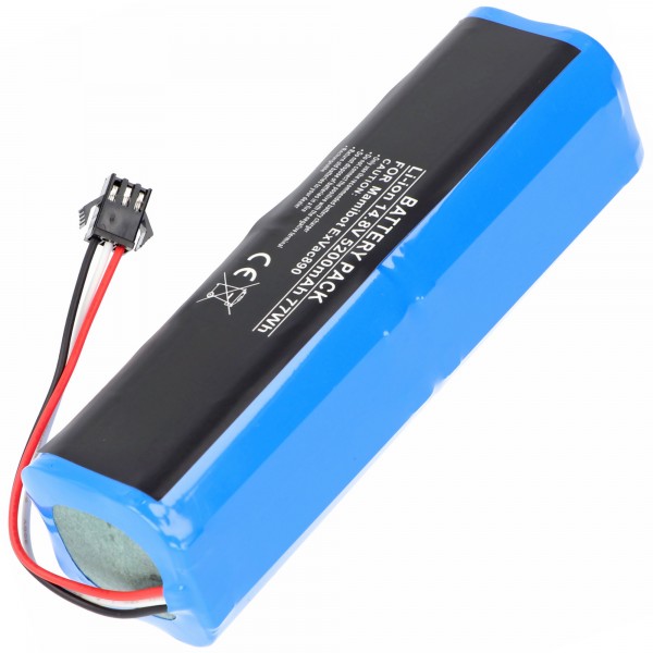 Batteri passer til MAMIBOT eXVAC 890 batteri type SUN-INTE-279, 4INR19/66-2 5200mAh, 77wh