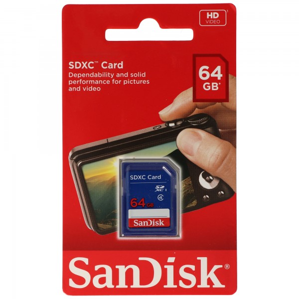 SanDisk SDXC-hukommelseskort, SDXC-kort 64 GB