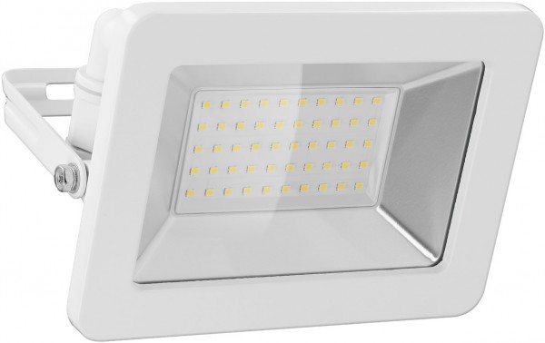 Goobay LED udendørs spotlight, 50 W - med 4250 lm, neutral hvidt lys (4000 K) og M16 kabelforskruning, velegnet til udendørs brug (IP65)